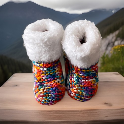 Hand knitted made with - hand,