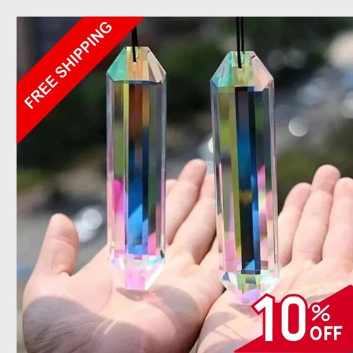 2pcs crystal sun catcher - 2pcs,