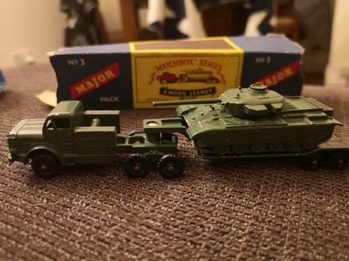 Vintage matchbox major pack - major,