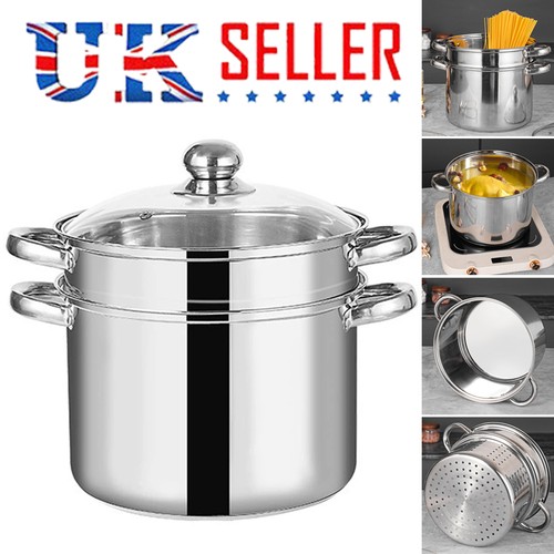 Large stainless steel pasta - stainless,