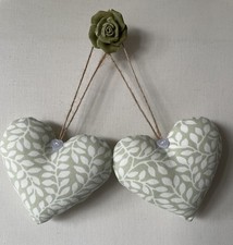 Pair Of Heart Door Hangers in