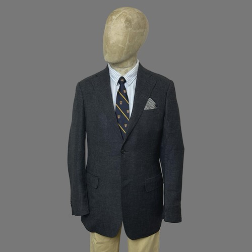 Canali blazer jacket 40r linen - blazer,