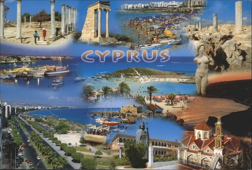 Vintage cyprus postcard - cyprus,