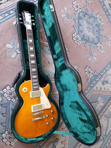Upgraded burny les paul - upgraded, super