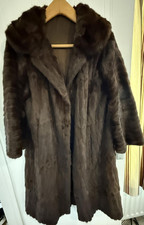 Vintage Real Mink Fur Coat -