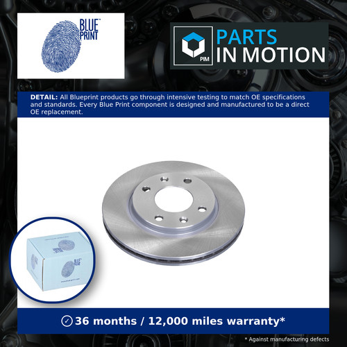 Brake discs pair vented - 2x,