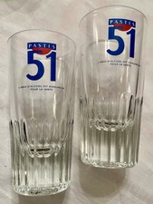 2 x Pastis 51 Tumbler Glasses