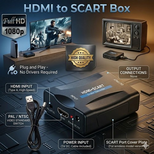 Full 1080p hdmi scart - hdmi,