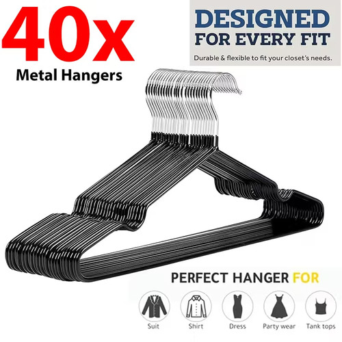 80x strong metal hangers - 5/80x,