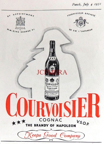 Courvoisier cognac napoleon - courvoisier,