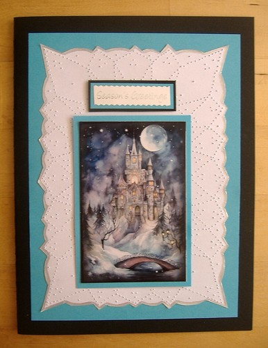 Large handmade christmas - handmade, card