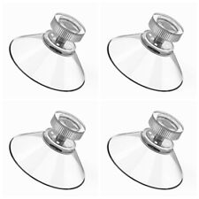4x40mm Trade Plate Holders Suction Cups Thumb Screw Pads Suckers Plastic Nut