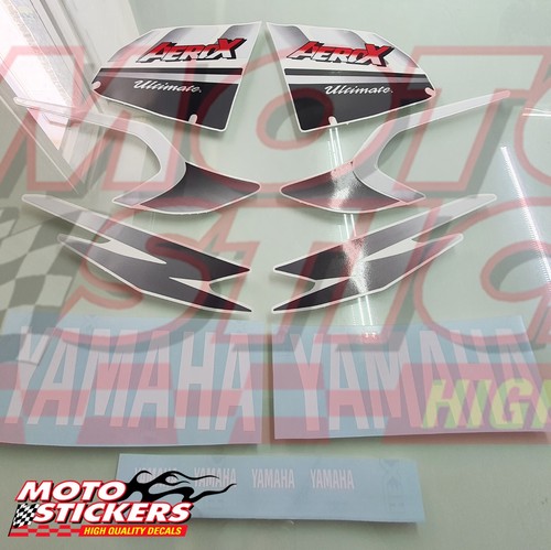 Yamaha aerox fairing decals - aerox,