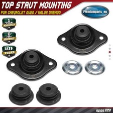 2x Top Strut Mountings Rear Side for Chevrolet Aveo / Kalos Daewoo 96456713 New