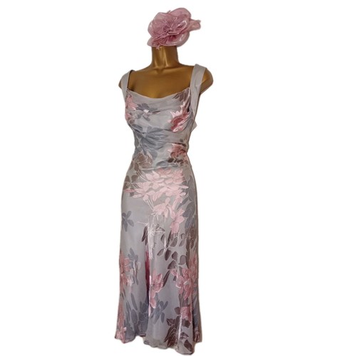 Jacques vert silk devore dress - jacques,