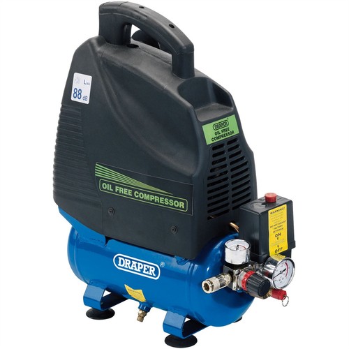 Draper oil free air compressor - oil-free,