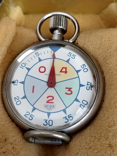 1960s heuer yacht timer - heuer,