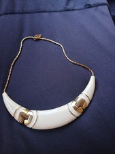Vintage Monet Choker Cream