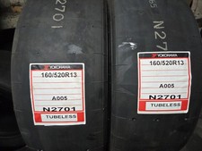 2 x 160/520/13 Yokohama slicks