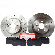 FRONT DRILLED BRAKE DISCS