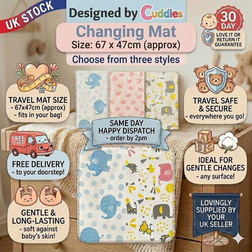 Travel changing mat - changing,