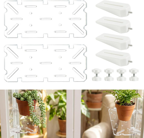 Pack acrylic side risers - 2-pack,