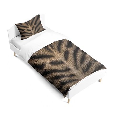 Tabby cat print - print, bed