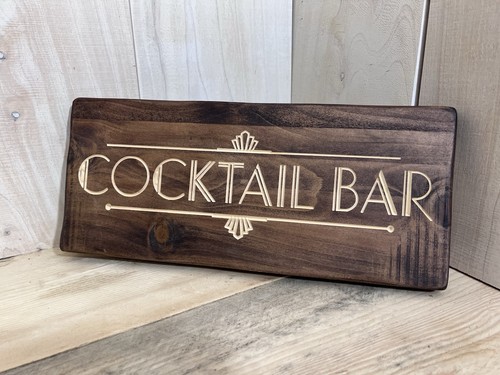 Home bar rustic wooden - bar,