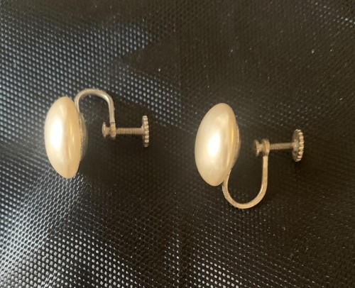 Vintage pearl screw - vintage,
