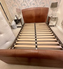 High quality king Leather Bed