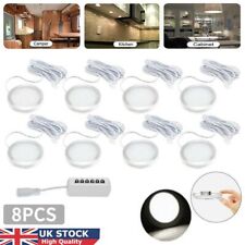 8x 12V Interior LED Spot Lights For VW T4 T5 Camper/Van/Caravan/Motorhome Light