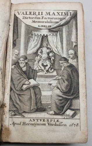 17th century book valerii - book.,