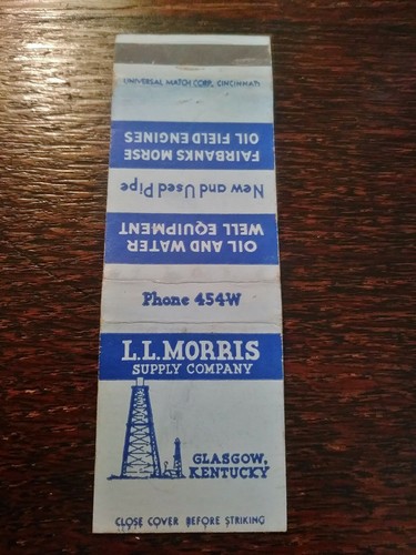Vintage matchcover morris - vintage, matchcover: