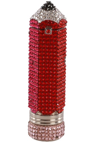 Judith leiber red - crystal, and