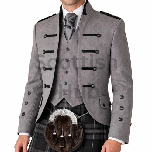 Men scottish highland gray - highland,