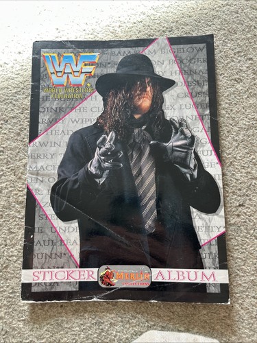 1993 merlin wwf sticker - sticker, album