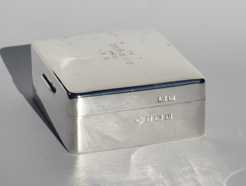 1957 sterling silver - silver, cigar
