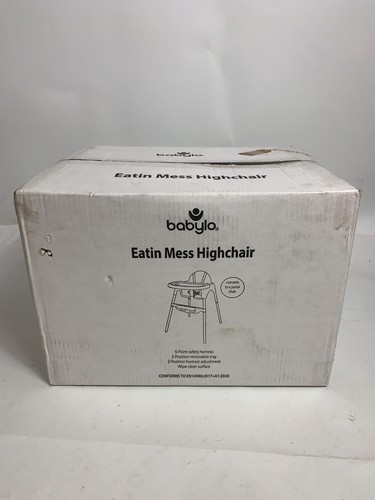 Babylo highchair white eatin - highchair,