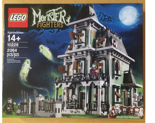 Lego 10228 haunted house new - house,