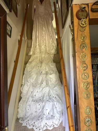 Vintage wedding dress - wedding,