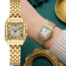 Luxury Womens Square Watch