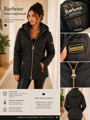 Barbour international black - barbour,