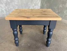 Ex Display Reclaimed Scrub Top Coffee Table - Wooden Top Table - Farmhouse
