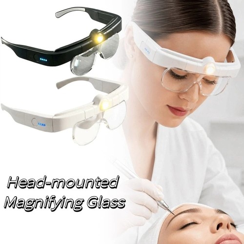 Led magnifying glass - glass,, usb