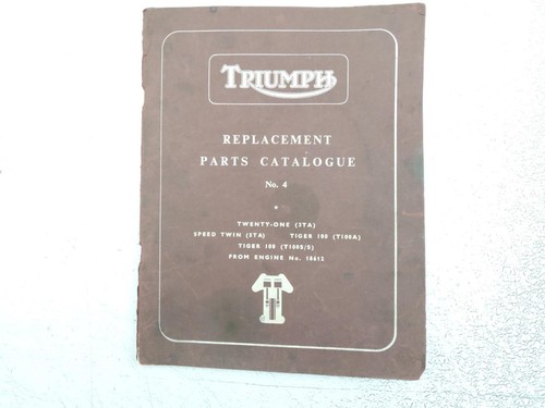 1962 triumph parts - 1962, catalog