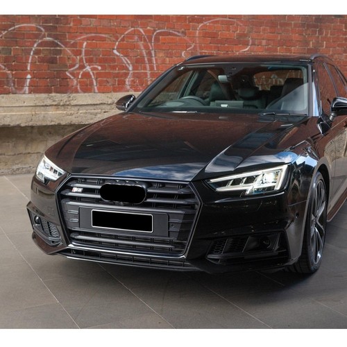 Gloss black front mesh - gloss,