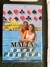 Malta souvenir playing cards - malta,