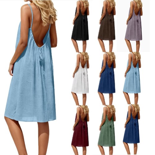 Women backless dresses - backless,