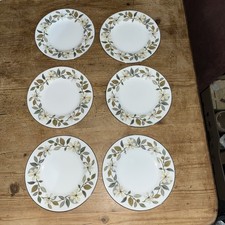 6 x Wedgwood Beaconsfield Dessert small Plates 15.5 cm  Vintage