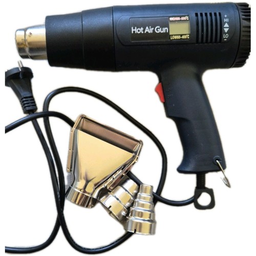 Hot air gun - hot,